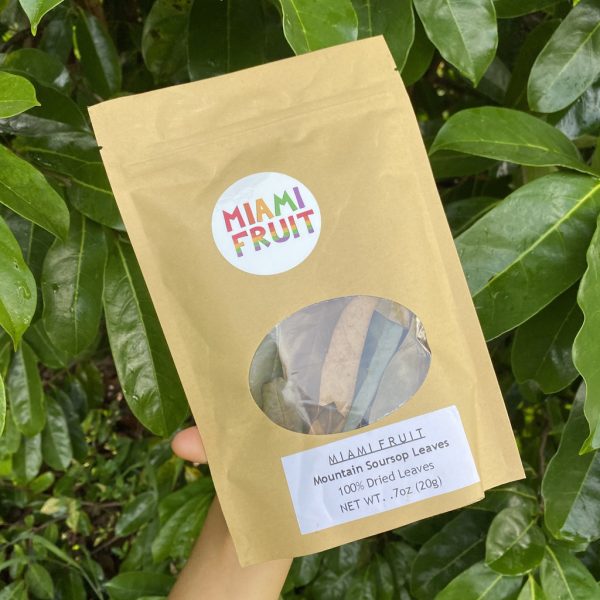 Dried Mountain Soursop Leaves